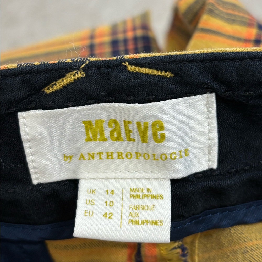 Anthropologie Maeve “The Essential” kick flares pants size 10 - Picture 7 of 9